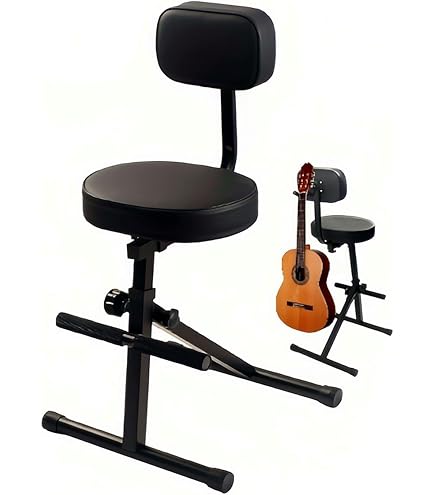 Amazon.com: K&M 14050 Stool with Backrest : Musical Instruments