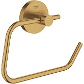 Essentials Pivoting Toilet Paper Holder, Brushed Cool Sunrise