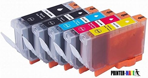 Officewor@ Edible Ink Canon PGI-225 BK CLI-226 K C M Y Compatible ink cartridges for Canon PIXMA iX6520 MX882 iP4820 MG5120 MG5220 MG8120 MG6120