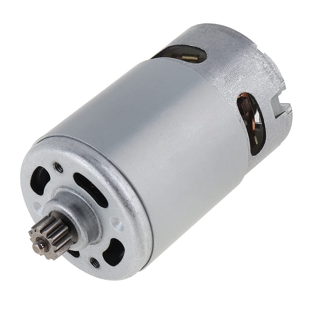 ChgImposs RS550 16.8V 19500 RPM DC Motor with Two-Speed 12 Teeth and High Torque Gear Box for Electric Drill/Screwdriver