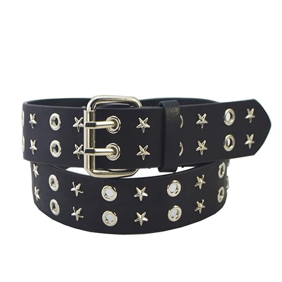 mens eyelet belt