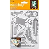 Cricut Cuttlebug Dies, Feathers & Arrows
