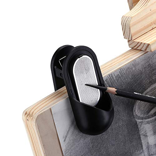 Multifunction Sketch Clip Pencil Sharpener, Pencil Lead Grinder,Painting Clip Holder Art Drawing Accessories Supply for Students, Artists and Children - Thumbnail 4