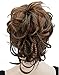 Kalyss 12 inch Short Wavy Culry Ponytail Handmade Braid Hair Extension With Claw Clip In Hairpiece