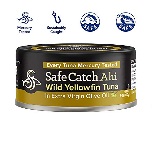 Safe Catch Canned Ahi Wild Yellowfin Tuna In Extra Virgin Olive Oil