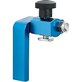 POWERTEC 2-1/4" Fence Flip Stop for Table Saw, Miter Saw, and Drill Press, T Track Accessories for Woodworking, 1PK (71135)