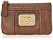 Fossil Emory Zip Coin SL2933 Wallet,Black,One Size