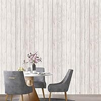 Wall Mural Vintage Wood Plank Removable Self-Adhesive Wallpaper Wall Decoration for Bedroom Living Room - 66x96 inches