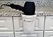 Hair Dryer Holder, Bathroom Beauty Appliance Storage Organizer For Blow Drier Hairdryer Hot Curling and Flat Irons, Creates Space Ends Clutter, Heat Resistant Silicone Holster Clings To Counter, Whitethumb 4