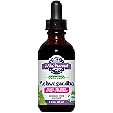 Oregon's Wild Harvest Ashwagandha Organic Alcohol-Free Extract Liquid Herbal Supplement - 2 Ounce