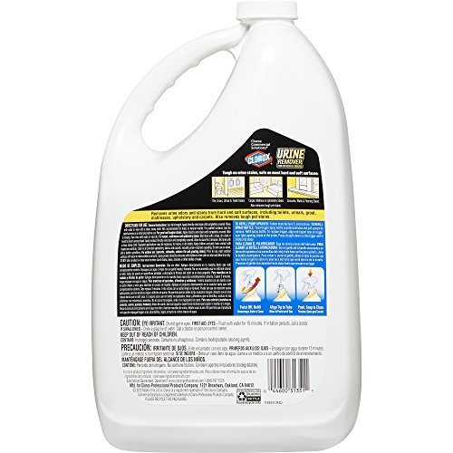 Clorox 31351EA Urine Remover, 1 gal Bottle, Clean Floral Scent