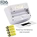 Automatic Digital Upper Arm Blood Pressure Monitor with Cuff, Accurate,Large Screen Display,Irregular Heartbeat Indicator,2 User Mode,FDA Approved Blood Pressure Machine by Firhealth