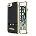 Rebecca Minkoff iPhone 7 Case, Slide Case [Shock Absorbing] Phone Case fits Apple iPhone 7 - Black Leather