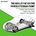 SCITOO Power Steering Pump Compatible with 2006 2007 2008 for Honda Pilot 3.5L V6, 2005 2006 2007 2008 for Acura TL 3.2L V6, Replace# 21-5441 06561-RDA-505 56110RDAA01