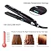 Professional Steam Hair Straightener by BeautyCC - Steam Styler Ceramic Tourmaline Flat Iron Salon Heater Hair Straightening Iron with Anion Care