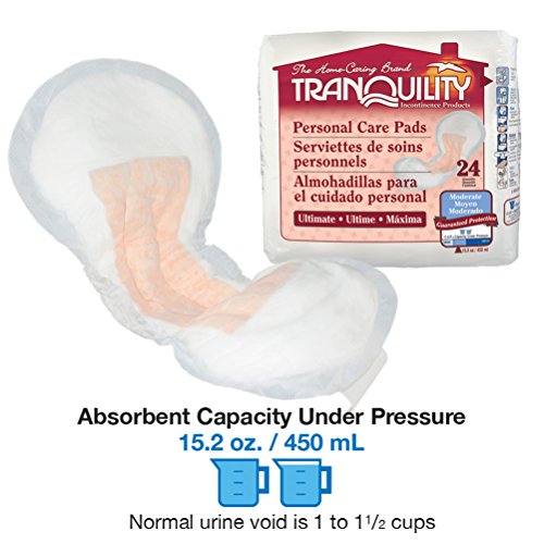 Tranquility Incontinence Personal Care Pads for Men or Women - Ultimate - 24 ct - Thumbnail 3