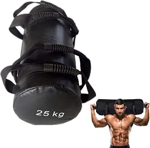 hanging heavy bag from squat rack