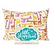 Little Sleepy Head Toddler Pillowcase 13x18-100% Cotton & Hypoallergenic - Pink Giraffes primary