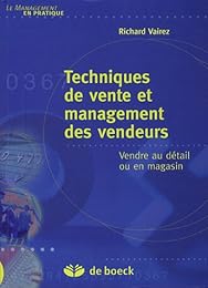 Techniques de vente et management des vendeurs