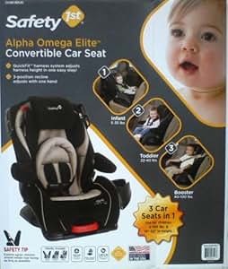 Amazon.com Safety 1st Alpha Omega Elite 3 in 1 