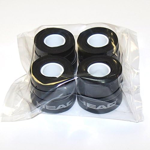 Black (4) Head XtremeSoft Overgrips