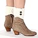 FAYBOX Women Boot Cuffs Leg Warmers Crochet Short Knitted Socks Warm Toppers Winter