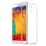 Samsung Note 3 Case, MaxTeck New Enhanced [Hard Plastic] Back Plate [Crystal Clear] Series Protective Cover Case with Transparent Soft TPU Gel Bumper for Samsung Galaxy Note 3