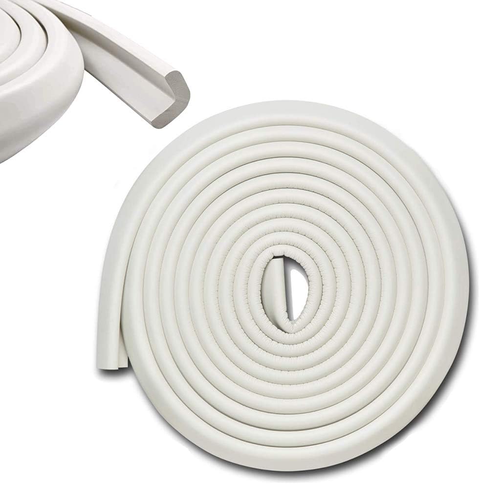 Wall Corner Protector, Child Safety Furniture Bumper, Baby Safety Proofing Corner Cushion Table Edge Strip Protective Guard Table Corner Edge Furniture Protectors(2M/6.6Ft)