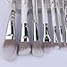 ENERGY Makeup Brush Set Marble Premium Synthetic 11PCs Kabuki Make up Brushes Kit For Powder Contour Foundation Eyebrow Eye shadow with Case Ideal Christmas Gift for Girls Kids