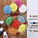 Paint Puck Paint Brush Cleaner (3-Pack) Silicone Cup Insert Cleaning System | Fine Art, Studio, Classroom | Acrylic, Watercolor, Oil, Thicker Mediums | Reusable, Ecofriendly