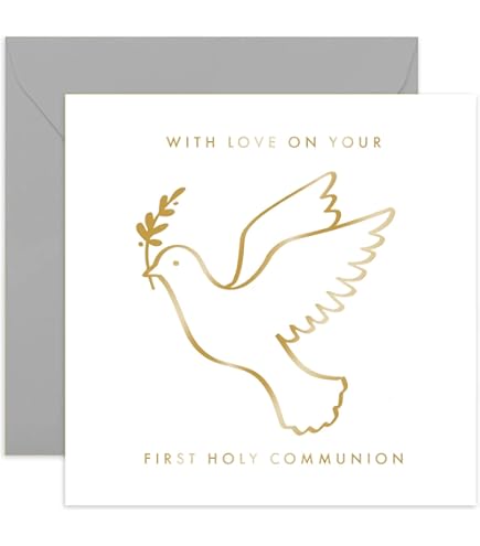 Blessings On Your First 1st Holy Communion Greeting Card - A Special Time For You - God Bless You Always