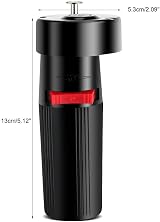 Fdit BBQ Motor Rotator DC 1.5V D Battery Powered Grill Spit Accessory Black view 2