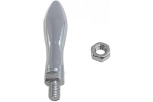 Meuey Lyot M10 Revolving Handles Threaded Handle Crank Hand Wheel with Nuts for milling Machines lathes Grinders Mechanical Equipment Instruments and Industrial Equipment.s 1PCS