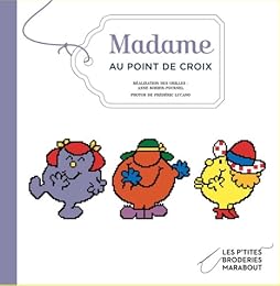 Madame au point de croix