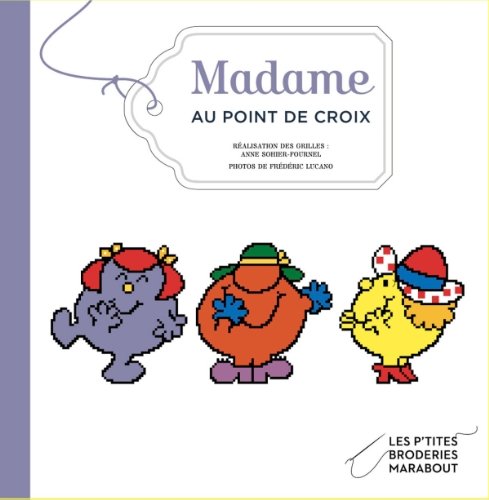 Madame au point de croix
