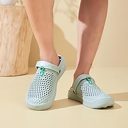 Plus Size Men's Fashion Clogs, Slip-on Closed Toe