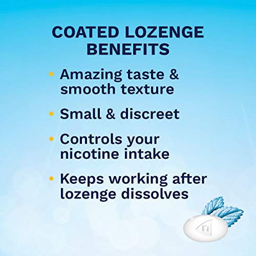 2 Nicorette+Lozenges+Coated+Nicotine+Smoking