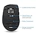AMIR Wireless Mini Mouse, Ergonomic 2.4G Cordless Gaming Mouse with 3 Adjustable DPI Levels (800/1200/1600) and Side Buttons for Gaming, Laptop and More