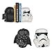 Official Star Wars Darth Vader & Stormtrooper Ceramic Bookends