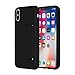 Incipio IPH-1649-BLK Apple iPhone X Stowaway Credit Card Hard Shell Case with Silicone Core - Black