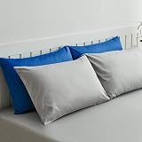 NTBAY 2 Pack 100% Brushed Microfiber Pillowcases 50x90 cm Cobalt Blue view 7