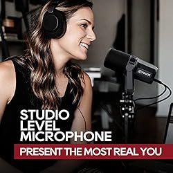 FDUCE SL40 Vocal Dynamic Podcast Microphone for