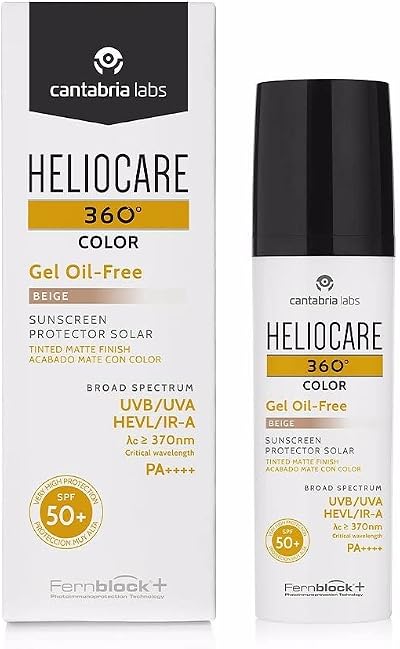 Heliocare 360 Color Gel SPF50 Beige 50ml Oil-Free Sunscreen Foundation