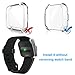 Case for Fitbit Versa,Soft TPU Clear Cover Case for Fitbit Versa Smart Watch with Full Protection - Fibit Versa Accessories Case