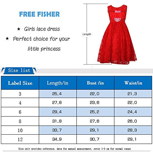FREE FISHER Kids Girls Pleated Lace Dress Prom Party Pageant Black - Thumbnail 5