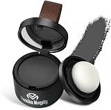 LOPHE Instantly Hairline Powder Natural Black Hairline Concealer with Mirror