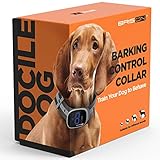 BRISON Dog Bark Collar - 3 Modes Beep Vibration No Shock - Rechargeable Waterproof Anti Bark Collar for Small Medium and Large Dogs BRISON Dog Bark Collar - 3 Modes Beep Vibration No Shock - Rechargeable Waterproof Anti Bark Collar for Small Medium and Large Dogs