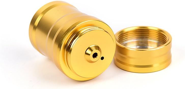 Amazon Smilemall アルコールランプ合金 ミニアルコールランプ 金属 アウトドア サバイバル キャンプ ハイキング バーナーライトラボ 便利な 耐久性 ゴールド スタイル 2 Perfectgoing ハンディライト