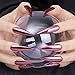 BORN PRETTY 0.5g Nail Art Rose Gold Glitter Powder Mirror Pigment Ultra Thin Iridescent Dust for manicuring and Makeup (0.5g)