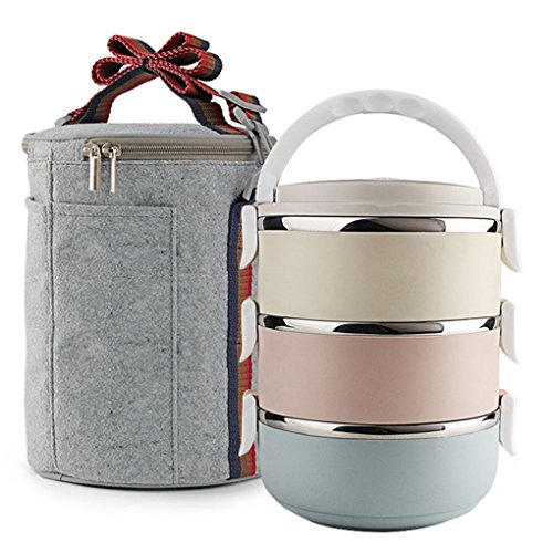 Stackable Lunch Containers Towels and other kitchen accessories